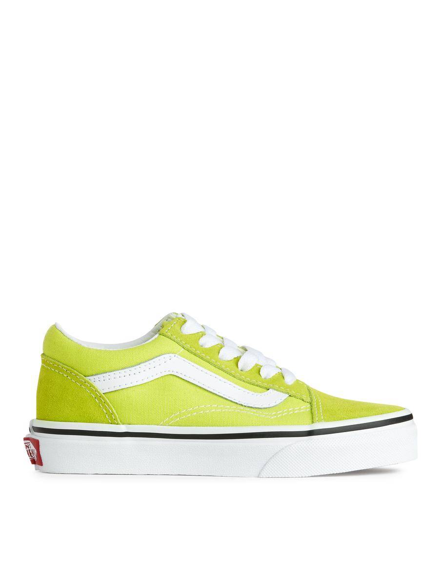 ARKET Vans Youth Old Skool Trainers -Green, 29