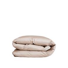 Ogland - Edge Double Duvet Cover Egypt Sand 200x220 - Dynebetræk - Emma Hedberg - Brun