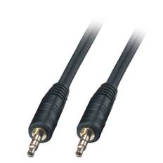 Audiokabel minijack til minijack. Sort.