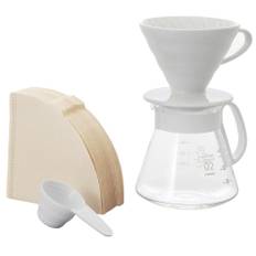 HARIO Ceramic Dripper 02 Gift Wrapping Specification Model [V60 Set] Number XVDD-3012W