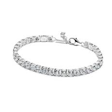 Elegant Pandora Sølv Damearmbånd 18 cm - Model 593539C01-18