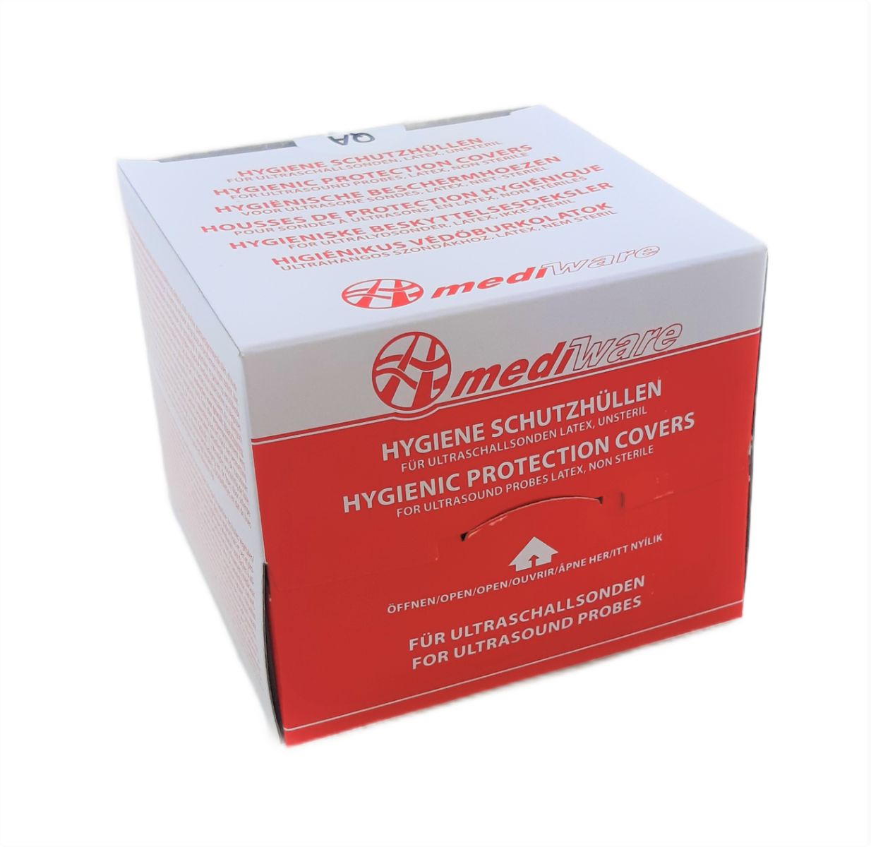 Latex ultralydscover til vaginalprobe, 32 mm x 190 mm, 144 stk..