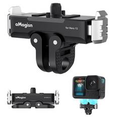 GoPro HERO13 Black Compatible Magnetic Quick Release Mount Foldable Adapter Magnetic Accessory Cameras Mount Conversion Adapter Connectable Tripod