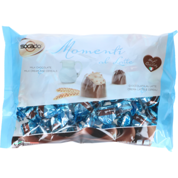 Choklad Momenti Blå Milkcream & Crisp 1 kg