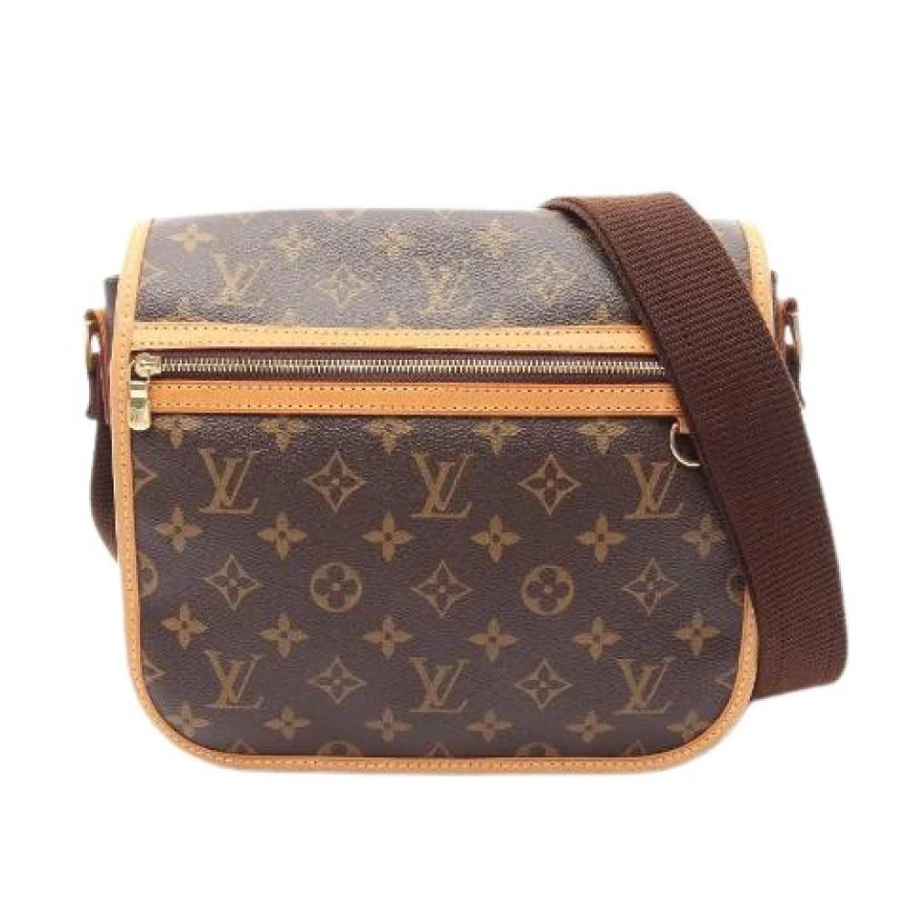 Louis Vuitton Vintage Pre-owned Messenger PM Bosphore Monogram Skuldertaske - Vintage - Dame - Brun - ONE SIZE - Uld