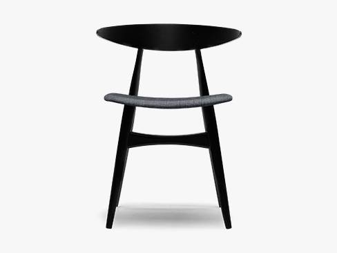 CH33P stol - bøg sort / Remix 753 - Carl Hansen & Søn