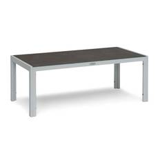 Bord Hånger H47xB60xL120 cm, vit m. keramiskt glas