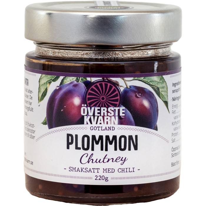 Överstekvarn Chutney Plommon & Chili 220g