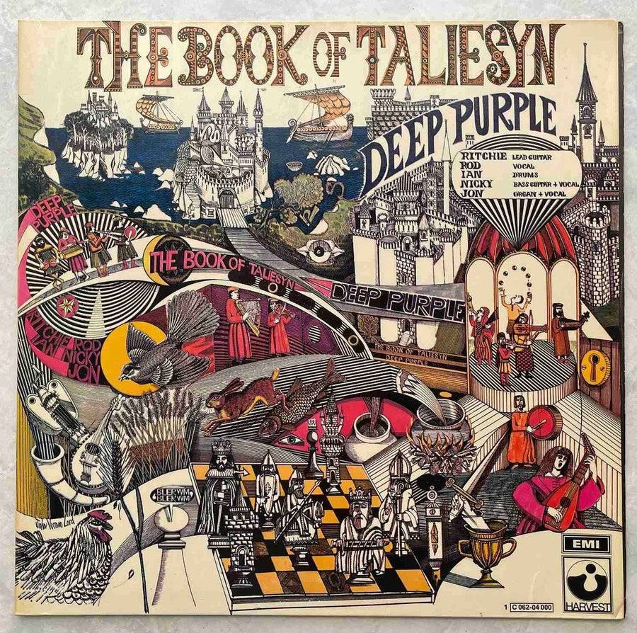 DEEP PURPLE 'Book Of Taliesyn' 1970's German reissue LP, gatefold-sleeve