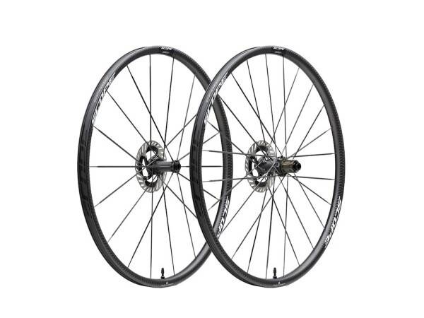 Scope Artech 2 disc hjulsæt 700c 22mm Shimano body black decals carbon