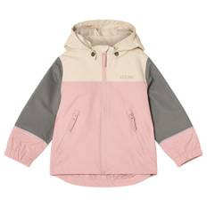 Kuling Lillehammer Blockfärgad Skaljacka Green/Woody Rose 110 cm  Rosa  110 cm  Unisex