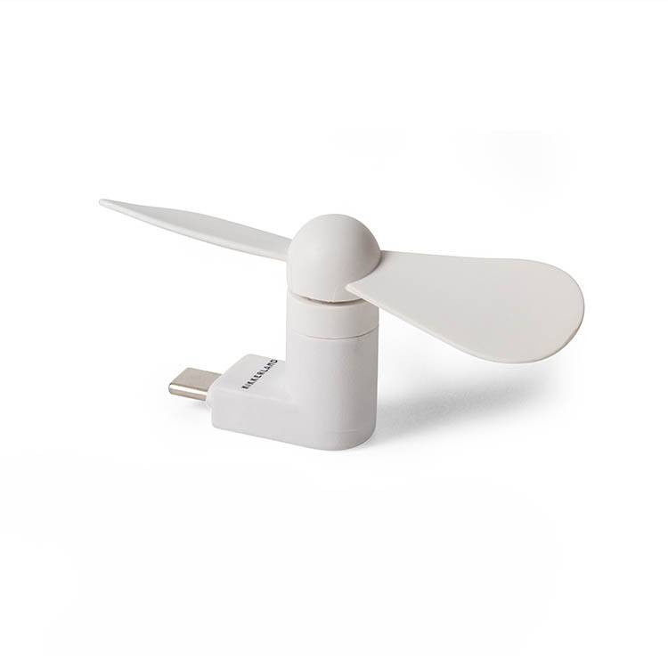 Minifläkt till USB-C, Vit