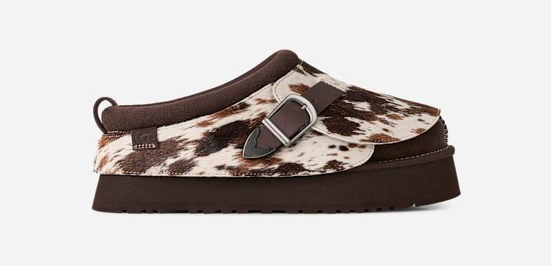 UGG® Tazz Western in Brown, Size 8, Polyester/Leather - Burnt Cedar
