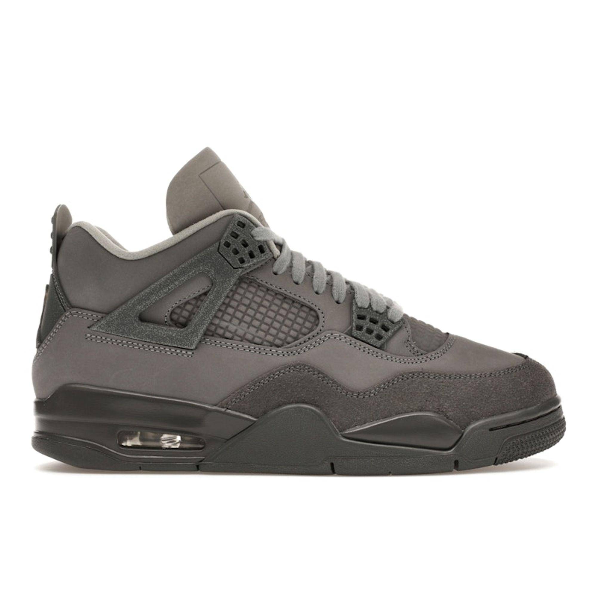 Air Jordan 4 Retro SE Wet Cement Herr Sneakers Grå Rökgrå Järngrå FQ7928-001 cm