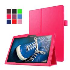 Lenovo Tab 10 TB-X103F etui med stativ i kunstlæder - Rosa