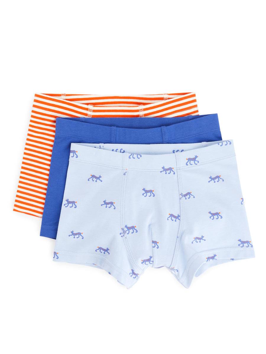 ARKET Trunks, 3-pack -Blå, 98/104