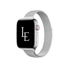 Apple Watch (42/44/SE/45/46/49mm) - L'Empiri™ Milanese Thin Loop - Sølv