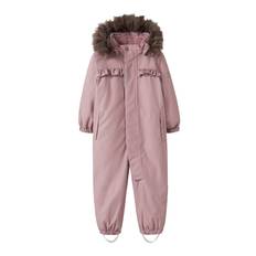 NAME IT Flyverdragt Frill Snow10 Glitter Woodrose