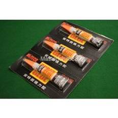 Pool biljard snooker cue tips super lim kontakt lim för trä plast gummi läder metall reparationsverktyg
