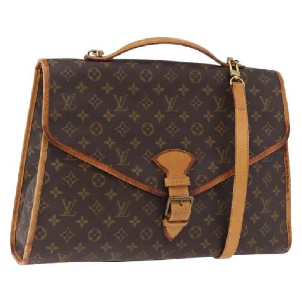 Louis Vuitton Vintage Pre-owned Vintage Håndtaske - Vintage - Dame - Brun - ONE SIZE - Uld