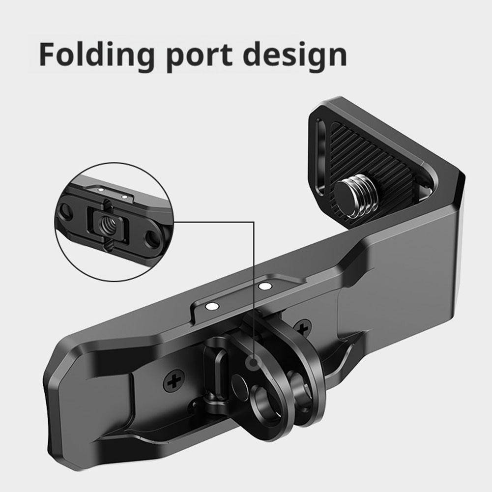Magnetic Mount Adapter For Insta360X5/4 Horizontal And Vertical Shooting Bracket For Insta X5 Sports Camera Accessories L-Shaped