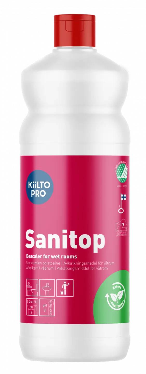 Kiilto Pro Sanitop sanitetsrengöring 1 liter