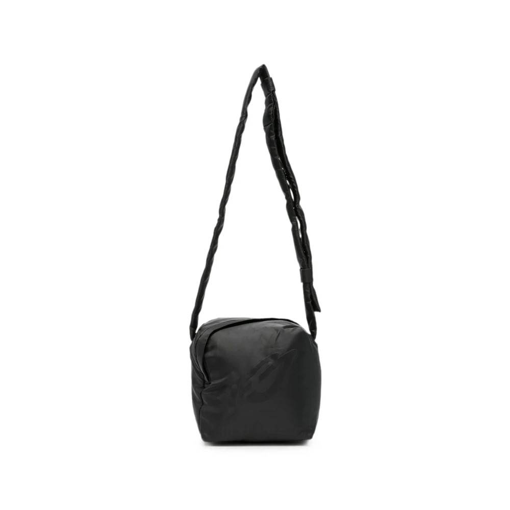 Y-3 Vatteret crossbody skuldertaske - Tasker - Herre - Sort - ONE SIZE - Uld