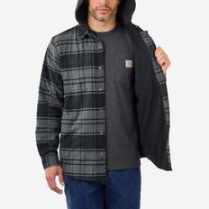 Carhartt flannel fleece lined hooded jakke