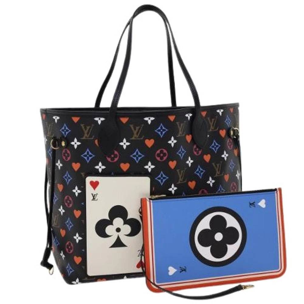 Louis Vuitton Vintage Pre-owned Canvas Tote Bag - Vintage - Dame - Sort - ONE SIZE -