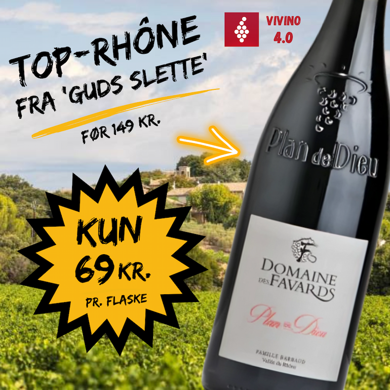 Cotes du Rhone Village Plan de Dieu Domaine des Favards 2022 14% | 75 CL..