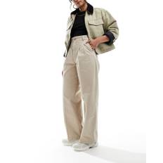Carhartt WIP - Leola - Beige bukser med plissering-Neutral