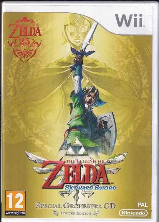 The Legend of Zelda Skyward Sword - Special Orchestra CD Limited Edition - Nintendo Wii (B Grade) (Genbrug)