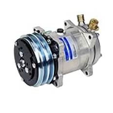 Billuftkonditionering AC-kompressor Bil Luftkonditionering Kompressor 5h14 12v / 24v V Blet Remskiva Traktor Grävmaskin Lastbil 508 A/C Pump AC-kompressor(5H14-1B DC-24V)