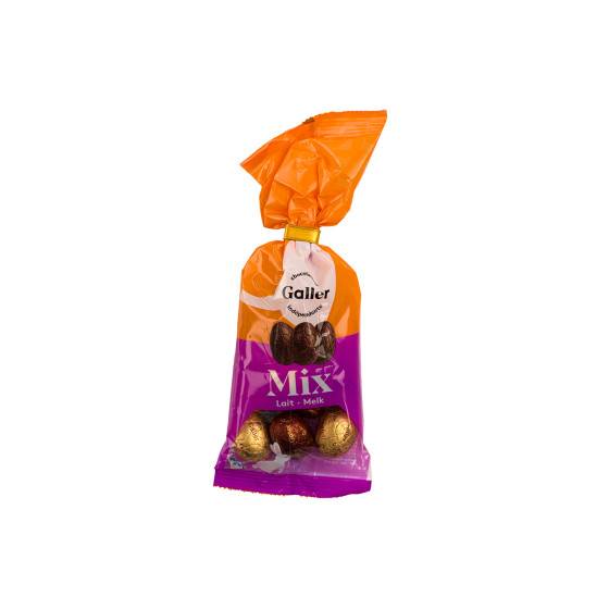 Set med chokladpåskägg Galler Milk Assortment, 93 g