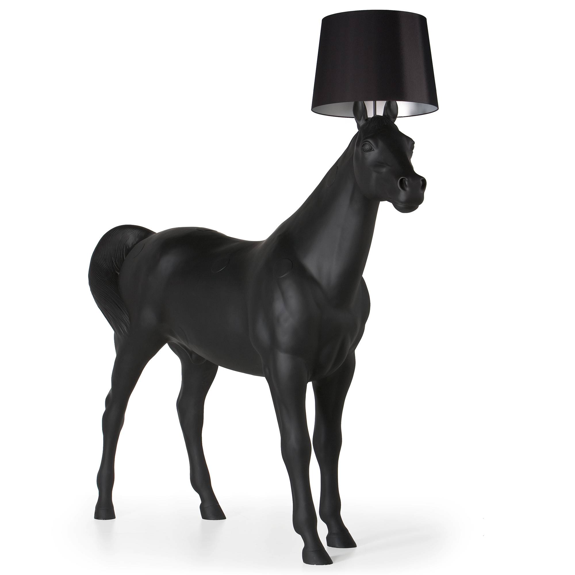 Moooi - Horse Lamp - Standerlamper - Front Design - Sort