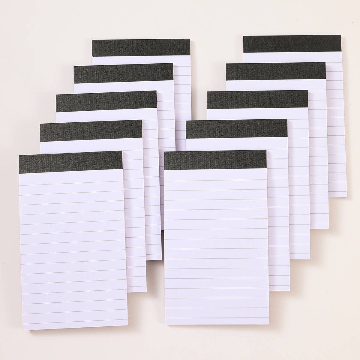 5-Pack/10-Pack A7 Notepads, 30 Lined Sheets