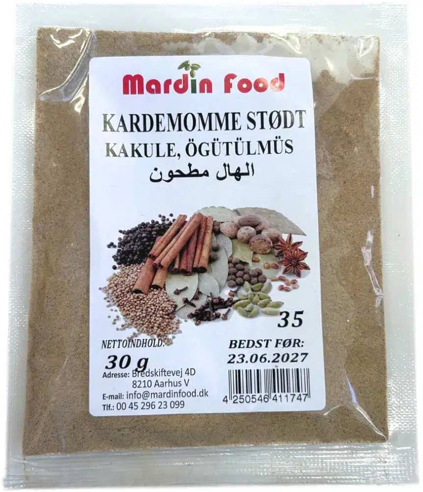 Mardin Food Kardemumma, mald 30 g