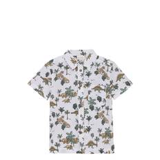 MINYMO Shirt Ss Aop |Vit |122
