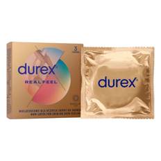 Durex Real Feel - latexfritt kondom (3 st) - genomskinlig