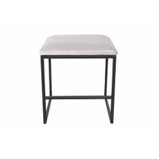 KRALJEVIC STOOL Pall med dyna i sammet - Svart Svart