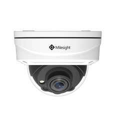 Milesight Pro Dome (4K) 8,0MP IP-kamera - sort