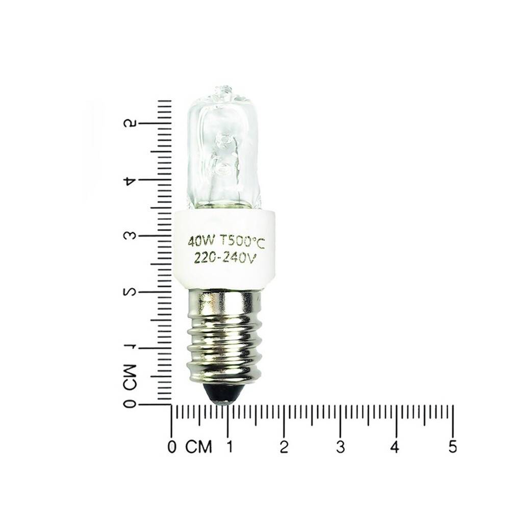Oven Light Bulb E14 25W 40W High Temperature 500 Resistant Safe for Halogen Lamp for Oven Microwave Dryer Cooker 1PC A