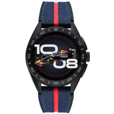 TAG Heuer Herrklocka SBR8A80.EB0365 Connected Flerfärgad/Läder Ø45