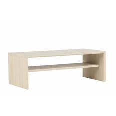 Telemarket sofabord 110x50 cm i hvidpigmenteret MDF papirlaminat