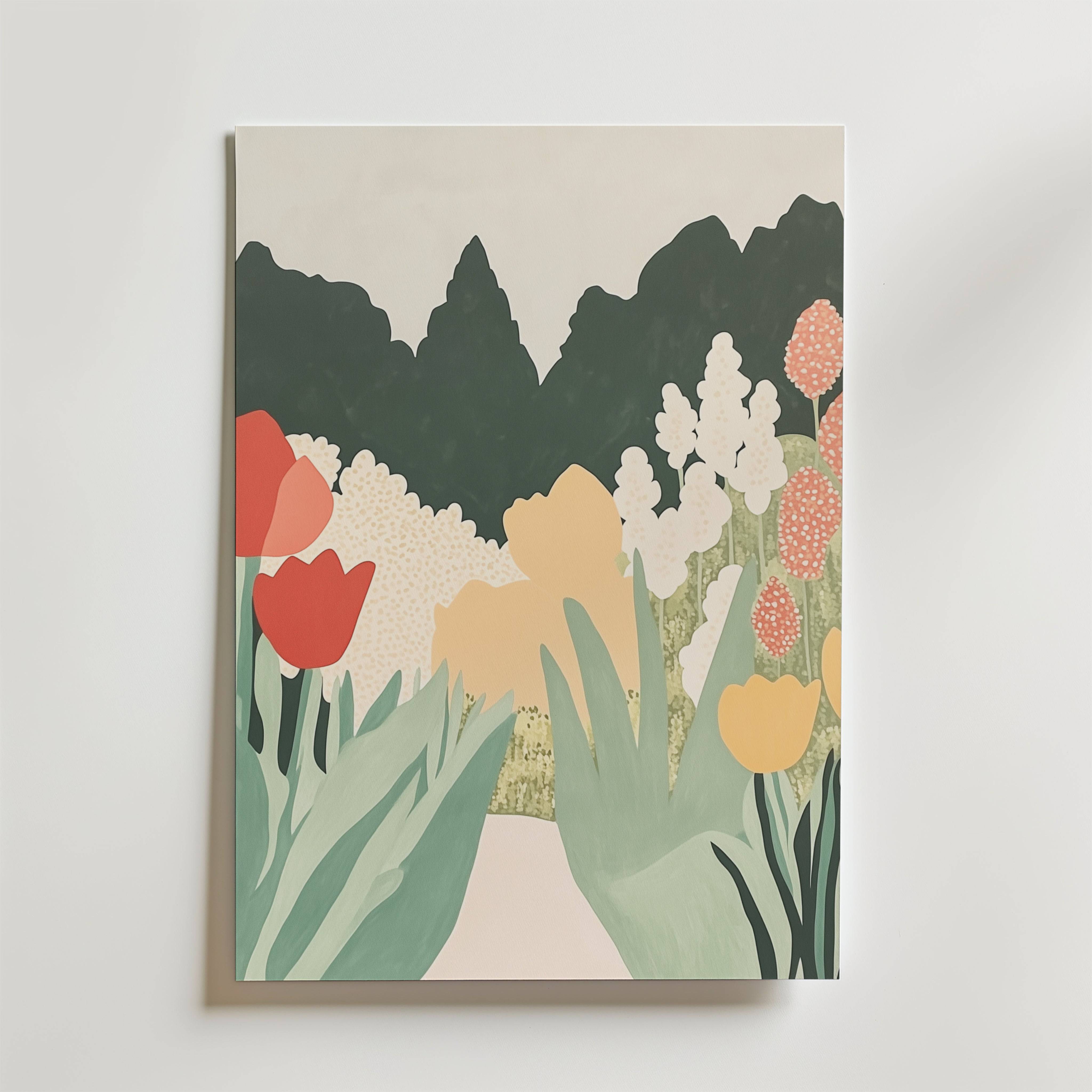 Marigold Sunshine Poster - Fine Art Poster 50x70 cm