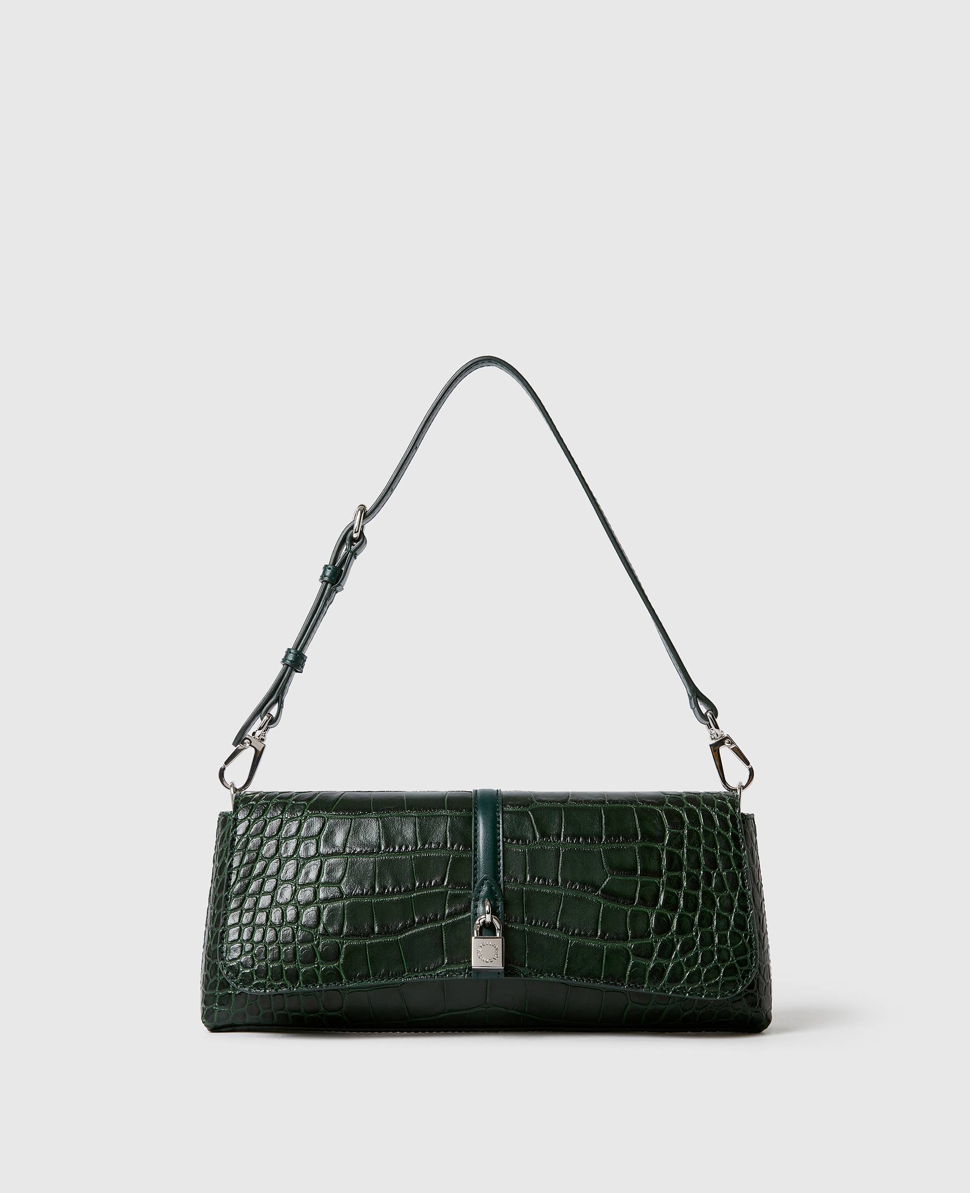 Stella McCartney - Ryder Croc-Embossed Pochette Shoulder Bag,