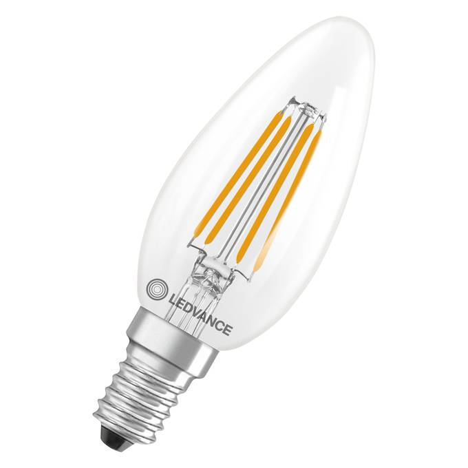 Osram LED Classic B LED pære 4 kWh D 470lumen 2700K Varm hvid --> På fjernlager, levevering hos dig 26-10-2026