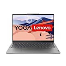 Lenovo Yoga Slim 6i Laptop | 14" 2.8K Display | Intel Core i5-1240P | 16GB RAM | 512GB SSD | Intel Iris Xe Grafik | Win11 Home | QWERTZ | grau | 3 Monate Premium Care