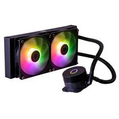 Cooler Master MasterLiquid Lite 240L Core ARGB - Prozessor-Flüssigkeitskühlsystem - Kühlergröße: 240 mm - (für: LGA1150, LGA1151, LGA1155, LGA1156, LGA1200, LGA1700, AM2, AM2+, AM3, AM3+, AM4, AM5, FM1, FM2, FM2+)