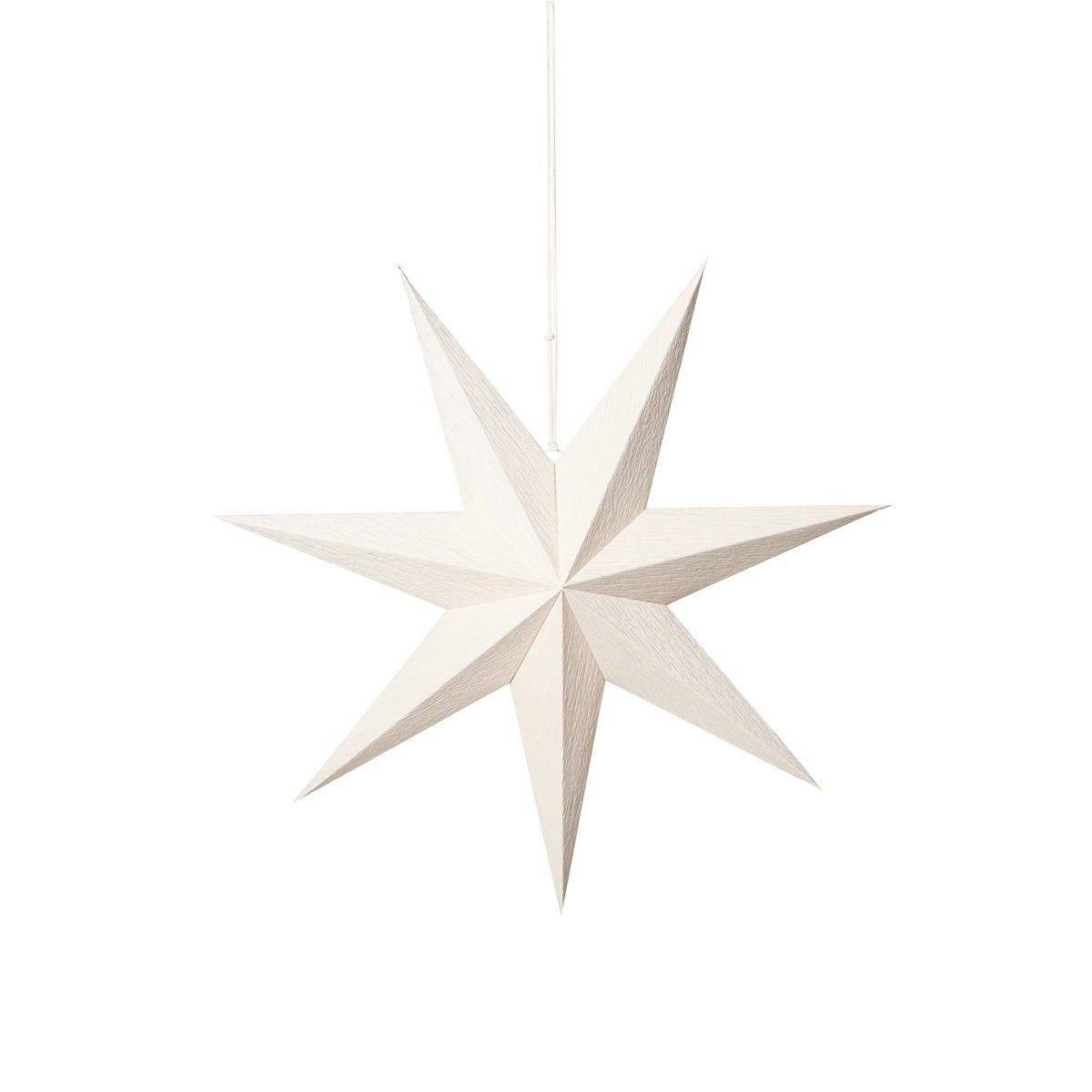 Adventsstjärna Macy 60cm Vit